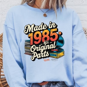 Vintage 1985 Birthday Shirt: 40th Birthday Gift