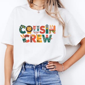 Cousin Crew Shirt – Matching Family T-Shirts, Cousin Squad Outfit, Funny Family Reunion Tee