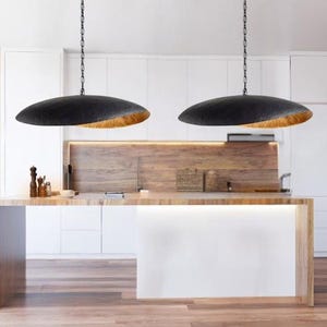 Set of 2 Hammered Brass Dome Pendant Light ,Moroccan Style,Moroccan lamp