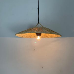 New Style Wave Chandelier, Natural Wicker Chandelier, Handmade Rattan Chandelier, Straw Lampshade, Rattan Lamp Shade, Rattan Light