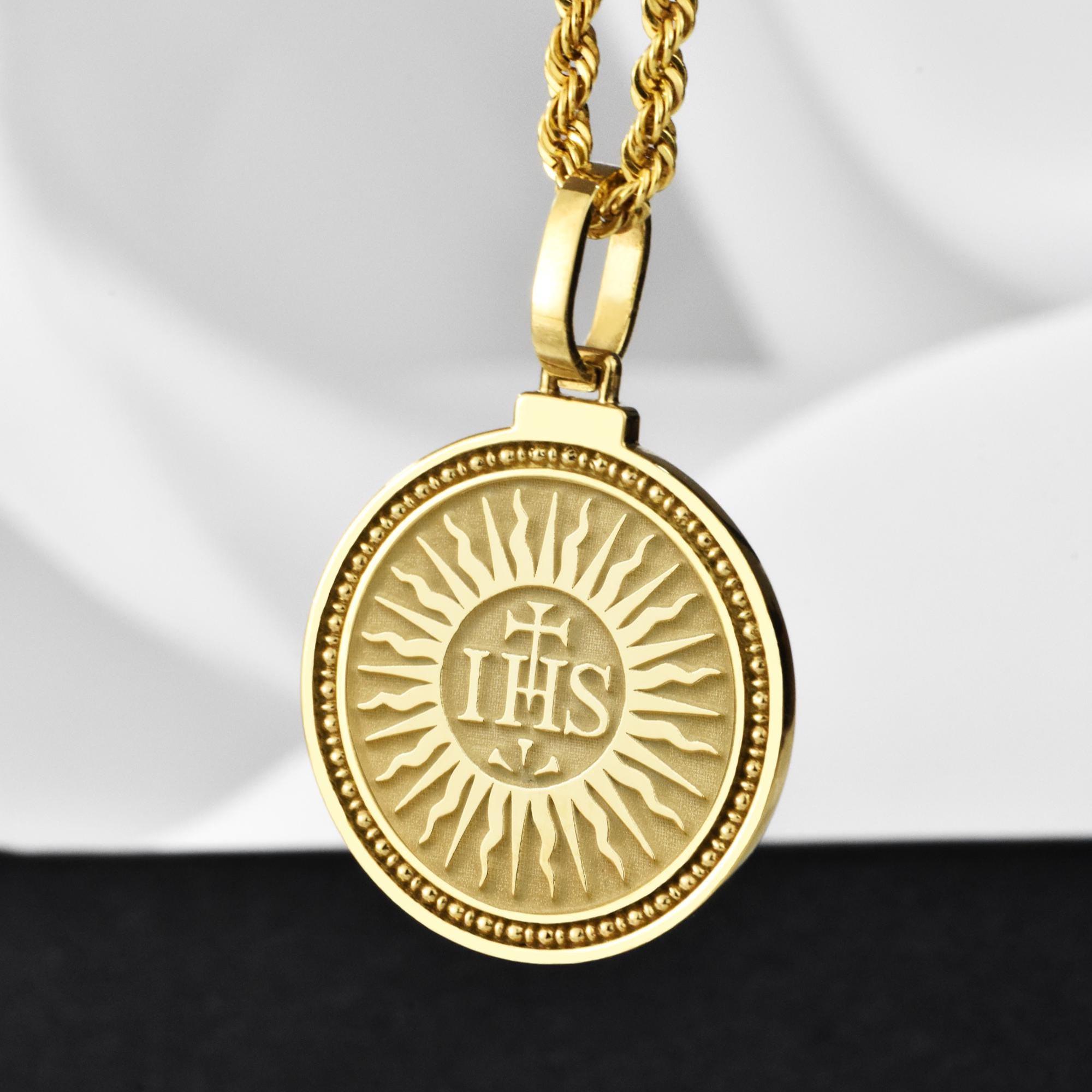 Catholic medallion - Etsy 日本