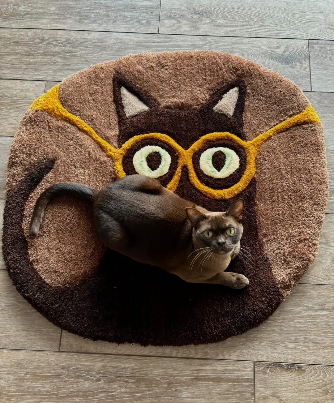 Hamster Rug Custom Personalised Handmade Tufted Rug for Your Beloved Pet Cat Dog ...