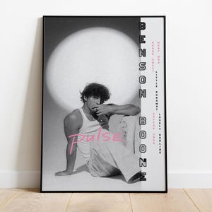 Benson Boone Poster | Pulse Poster | Album Poster Prints | Wall Decor Posters | Album Cover Gift | Pop Music Poster