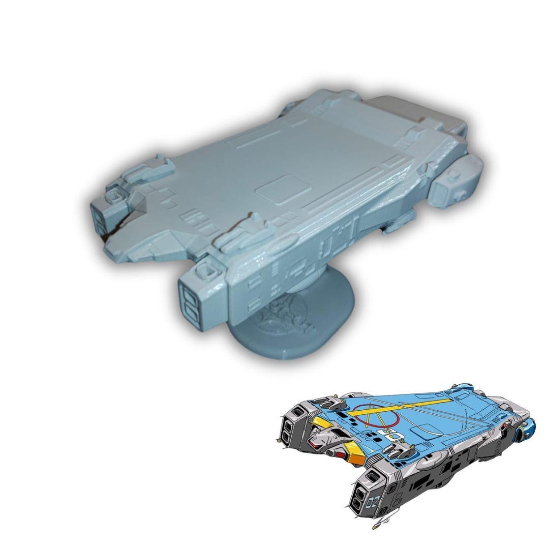 Rdf Armd 20cm Length Macross Robotech Ship Fleet Battles Models Kits ...