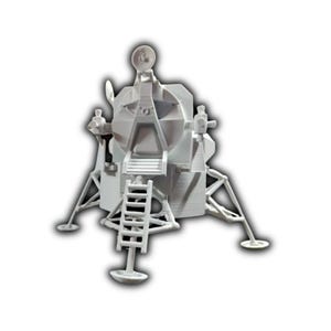 Apollo maanlander NASA maanlanding Modellen Kits ongeverfd ruimtetechnologie DIY