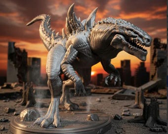 3Dプリントゴジラ 98インチ BJD アクションフィギュア - Etsy 日本