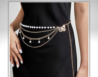 小物 archive D.I.A butterfly chain belt y2k archive D.I.A butterfly chain belt y2k Rhinestone not
