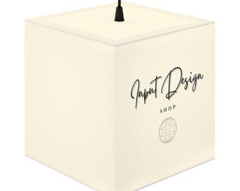 Input Design Shop logo Cube Lamp | Minimal Modern Pendant Lighting
