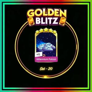 Golden Blitz - 5 Sterne Sticker - Golden Blitz - Event Am 28.Juni - Schnelle Lieferung