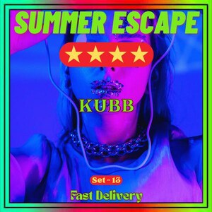 Kubb_Monopoly_Go 4 Star Stickers - Summer Escape Go Album - Fast Delivery