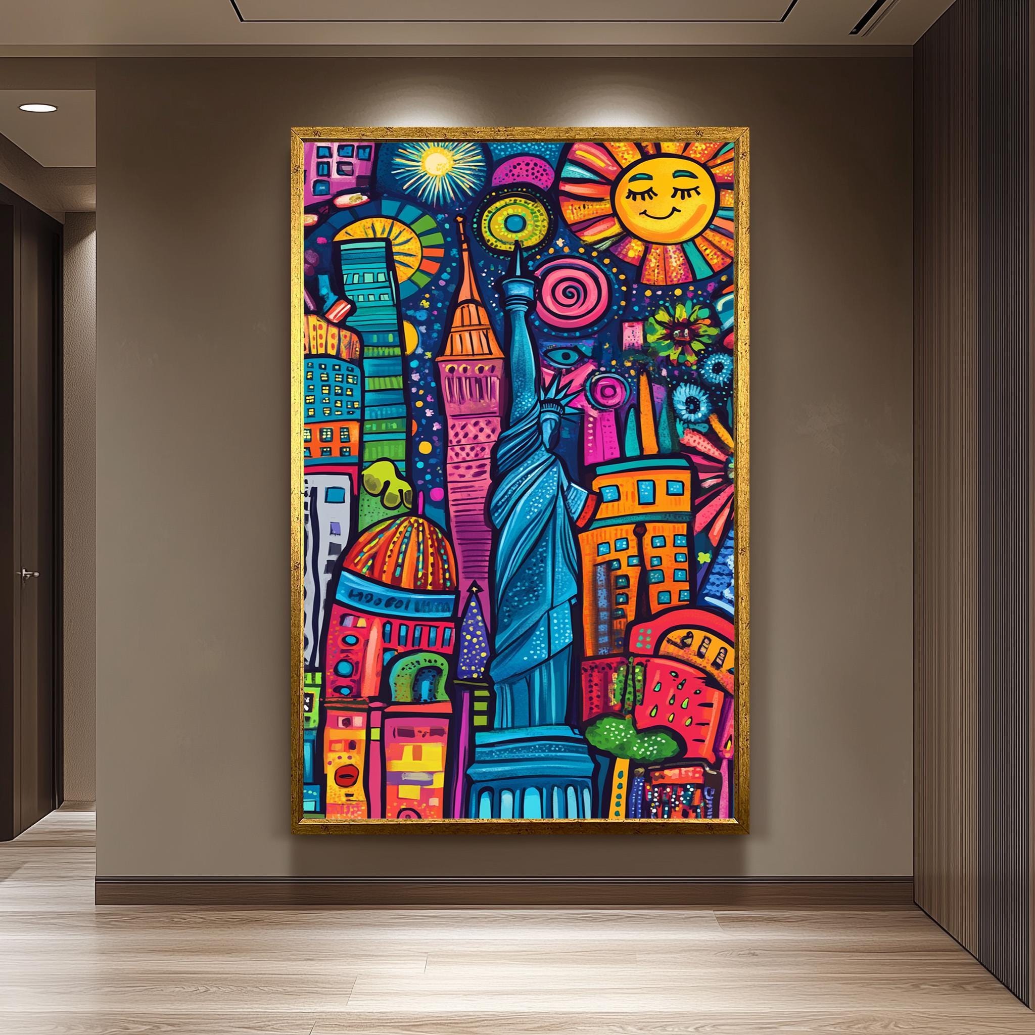 Colorful Statue of Liberty Canvas Print, NYC Pop Art - Etsy Colorful Statue of Liberty Canvas Print, NYC Pop Art - Etsy