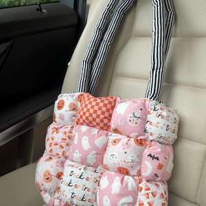 Puff Quilt Tote Bag