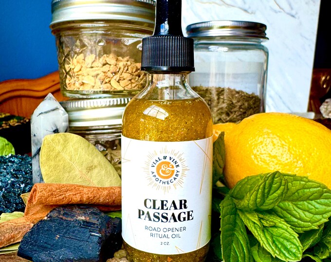 Road Opener Ritual Oil: Clear Blockages, Manifest Success