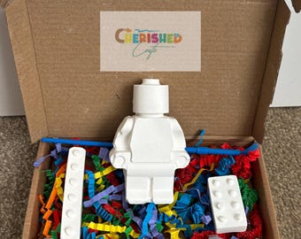Brick man paint your own kit