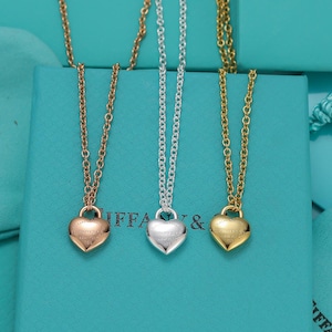 Please return the heart shaped love pendant necklace, sterling silver necklace, anniversary gift, beautiful gift for her