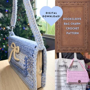 Buchhülle Tasche Häkelanleitung