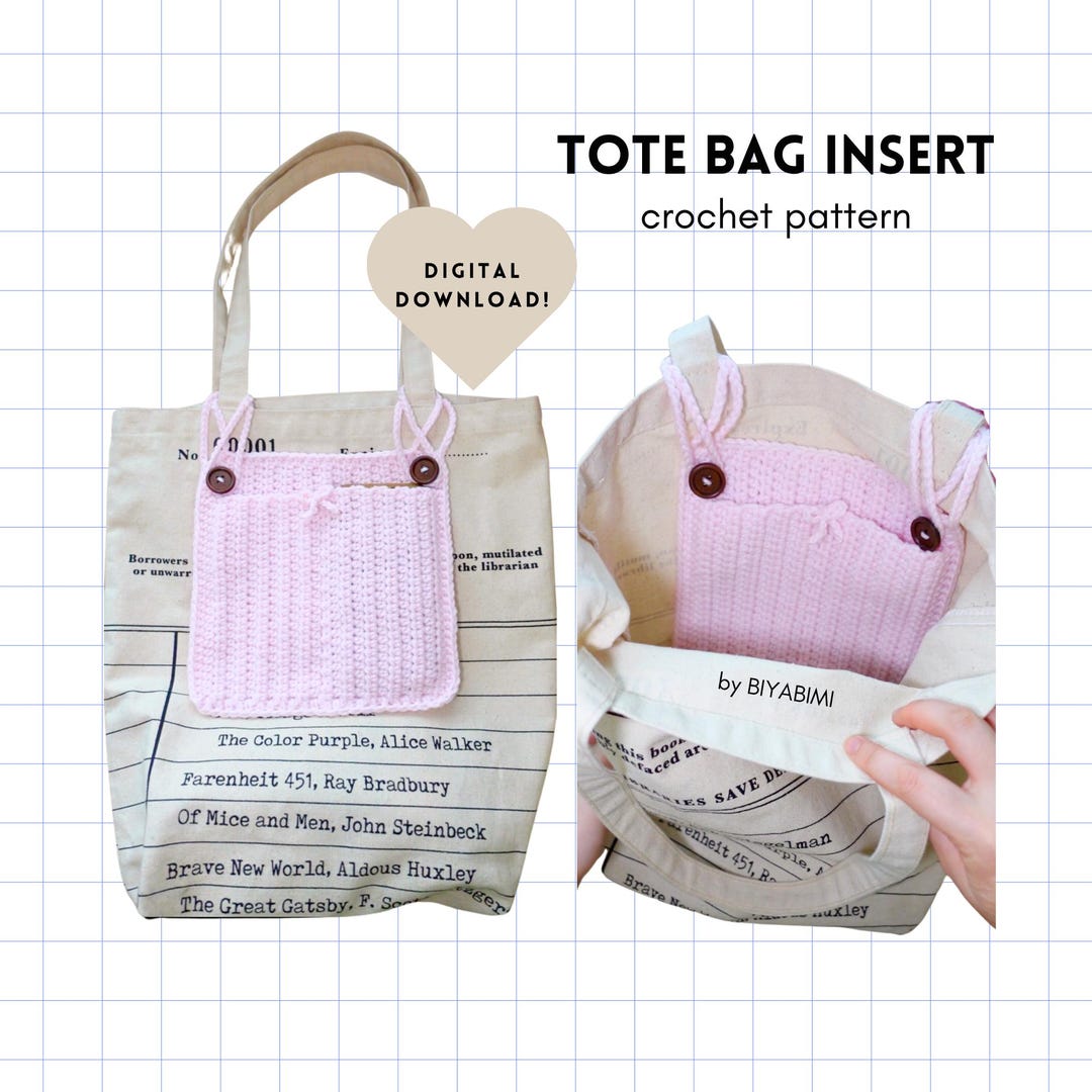 Bag Insert Crochet Pattern - Etsy