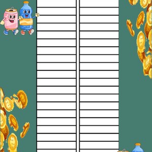 Savings challenge, saving, money, challenge