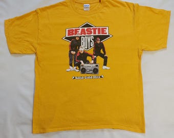 Camiseta vintage de los Beastie Boys de 2005, Solid Gold Hits, Gildan