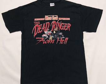 Camiseta vintage de Meat Loaf, idéntica al infierno