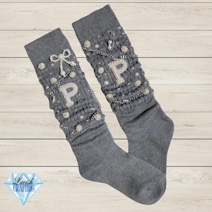 Initial Junk Socks