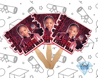 Custom Graduation Fans