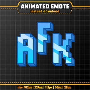 Afk Stream Overlay - Etsy