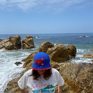 Crochet Lobster Beanie: Handmade Red Sea Life Winter Hat