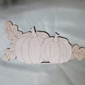 Pumpkin Lantern DIY Craft Kit | Wooden Fall Lantern Paint Kit with Votive Slot | Rustic Farmhouse Autumn & Thanksgiving Decor