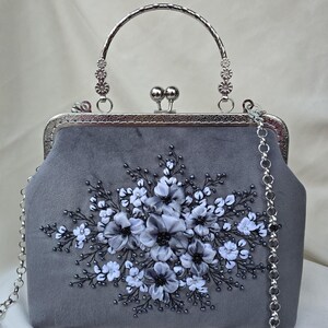 Bolso hecho a mano, bolsos retro, bolsos vintage, clutch, regalo para mujer, bordado, regalo para ella, bolsos de noche, bolso de lujo, bolsos de boda