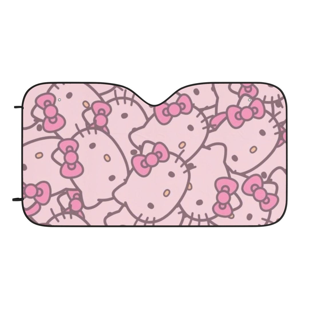 Hello Kitty Car Sun Shade: UV Protection, Fun Vehicle Accessory - Etsy