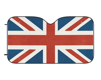 Parasole per auto Union Jack: protezione UV per parabrezza