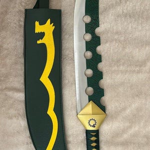 Lostvayne Sword Replica | Demon Sword of Meliodas | Seven Deadly Sins Blade | Perfect Gift for Anime Lovers | Birthday & Christmas Gift