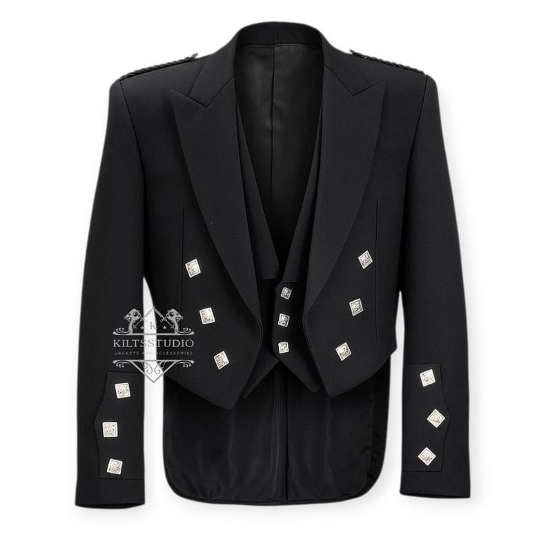 Black Prince Charlie Jacket