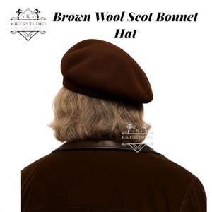 Brown Wool Hat