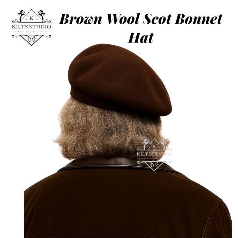 Brown Wool Hat