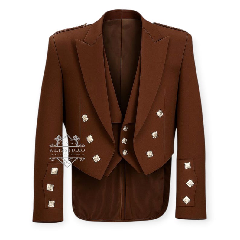 Brown Prince Charlie Jacket