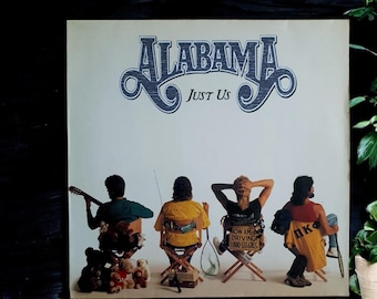 Alabama Just Us 1987 VG+ Music Record Vinyl Album LP 12