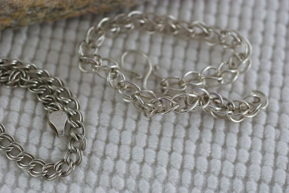 Vintage Sterling Silver Three Assorted Styles Cha… - image 4