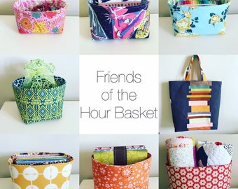 Friends of the Hour Basket Pattern