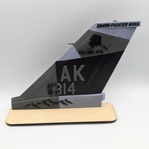 F-16 Falcon Tail Flash 3D printed