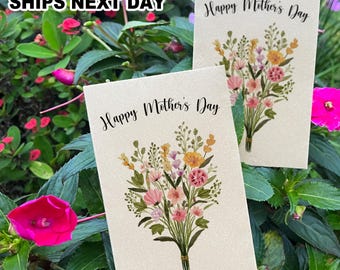 Happy Mother's Day Seeds Packets/Bulk Mothers Day Gifts/Mothers Day Gift for Church Community/Celebrate Mom Gifts/Mothers Day Party Favors