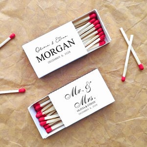 The Perfect Match Custom Matches/Wedding Guest Gifts/Wedding Favors/Wedding Matchbook/Wedding Decor/Bridal Shower Engagement Party Favors