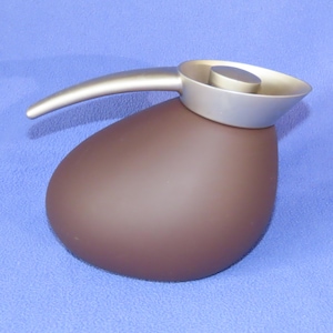 Georg Jensen Brown Quack Thermos Danish Design Maria Berntsen Coffee Tea Pot Modern Scandinavian Style Made in Denmark Scandinavian Design