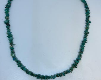 長さ10.5インチの手作りターコイズインレイネイティブアメリカンナバホ