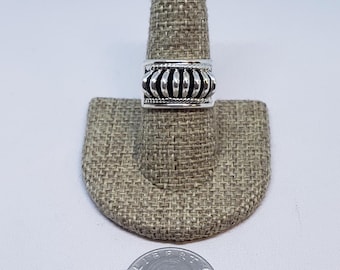 Sterling Silver Ring - Bruce Morgan - Size 5.5 - Etsy