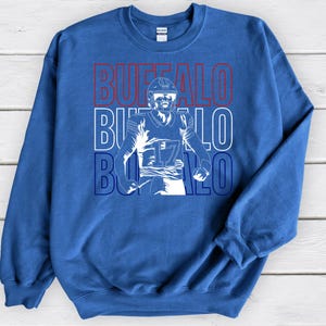 Buffalo Football, Buffalo Mafia, Football Sweatshirt, Crew neck