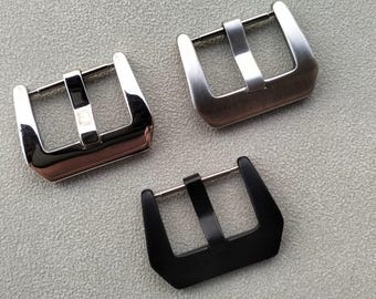 Boucle De Montre Interchangeable - Largeurs 16 à 24 Mm, Couleurs Or/argent/noir/rose - Neuf Sans étiquette