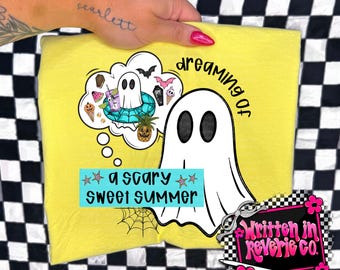 Dreaming of a Scary Sweet Summer PNG: Digital Download | 300 DPI
