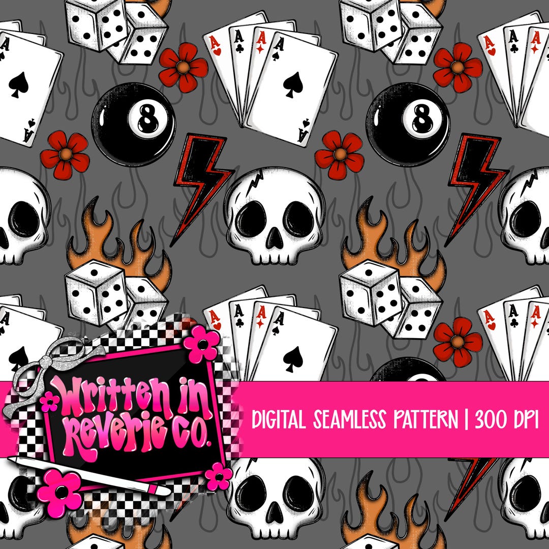 Edgy Grunge Seamless Pattern (PNG, 300 DPI) (digital Download) - Etsy